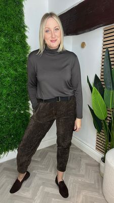 Chenille Chino Style Magic - Chocolate( C )