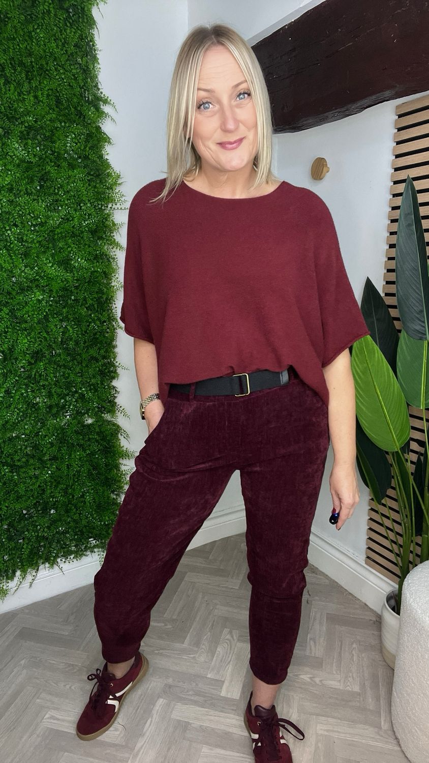 Chenille Chino Style Magic - Wine ( R ) Chenille Chino Style Magic - Wine ( R )