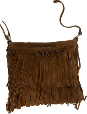 Real Suede Tassel Back - Tan Real Suede Tassel Back - Tan