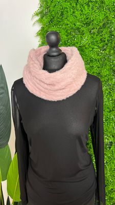 Super Soft Chenille Snood - Rose