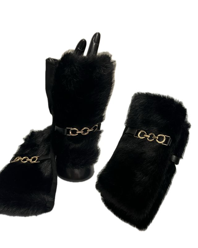 Fingerless Gloves - Black