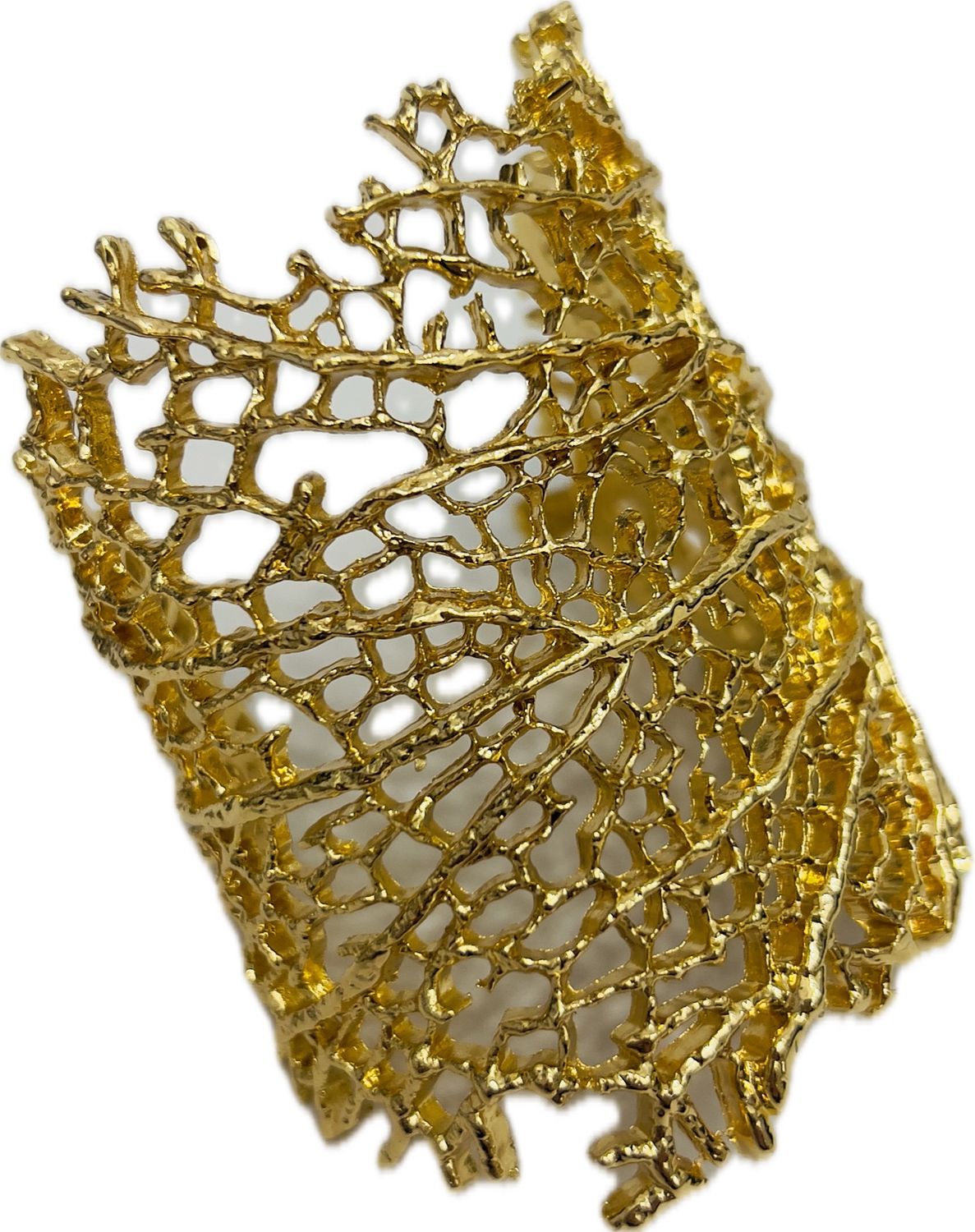 Filigree Style Cuff - Gold Filigree Style Cuff - Gold