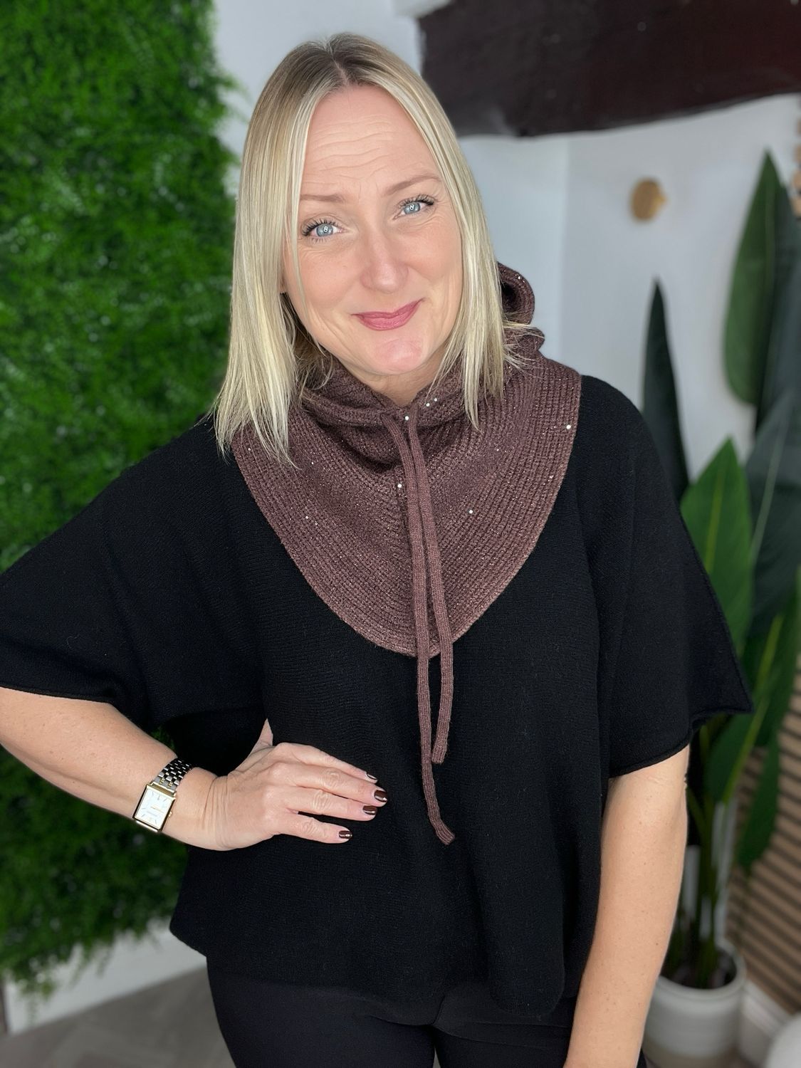 The Snood Hood - Chocolate The Snood Hood - Chocolate