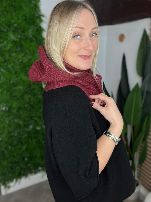 The Snood Hood - Wine