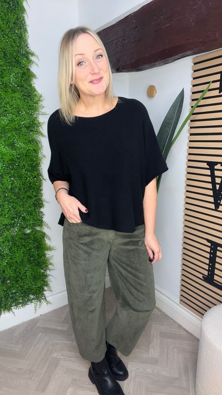 Barrel Leg Corduroy - Khaki