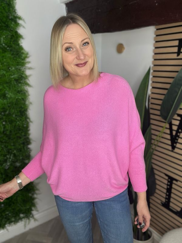 Battersea Jumper - Bubblegum Pink