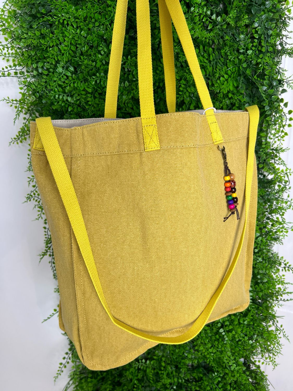 Canvas Bag 3 Handle Choice - Lemon