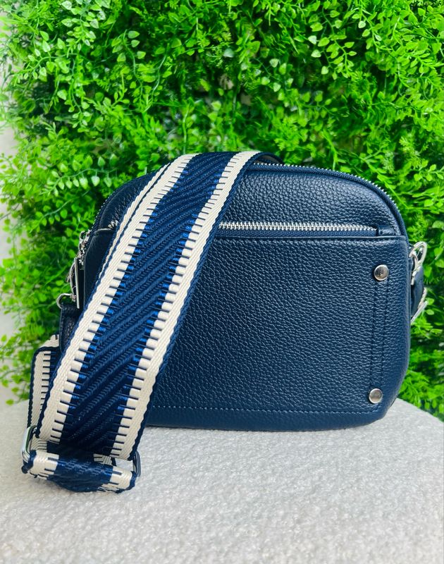 Camara Bag 3 Zip & Small Purse - Navy