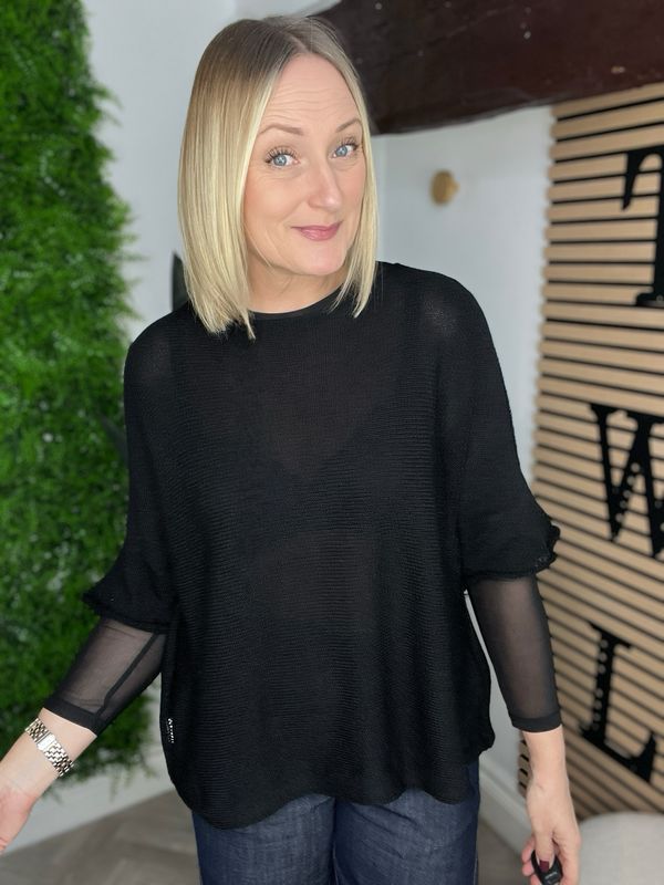 Box Fit Knit ‘The Summer One’ - Black