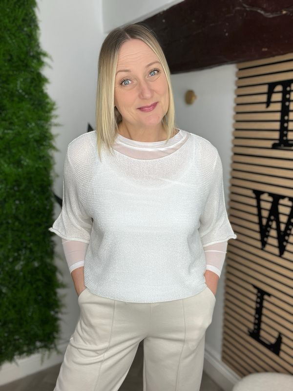 Box Fit Knit ‘The Summer One’ - Cream