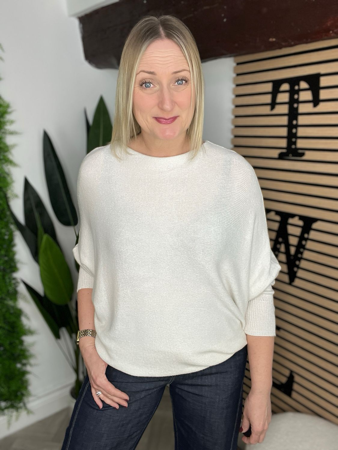 Battersea Jumper - Soft Stone Battersea Jumper - Soft Stone