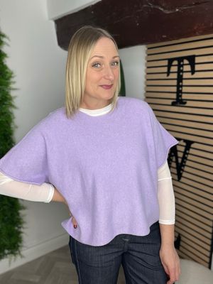 Box Fit Knit - Lavender