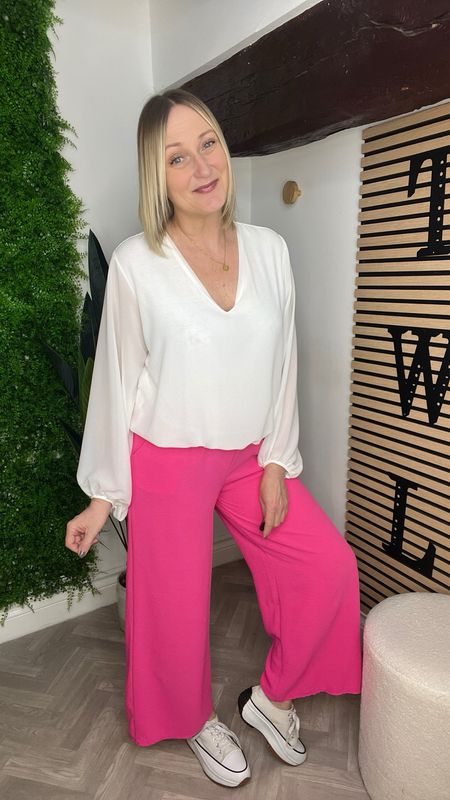 Floaty Trousers -pink