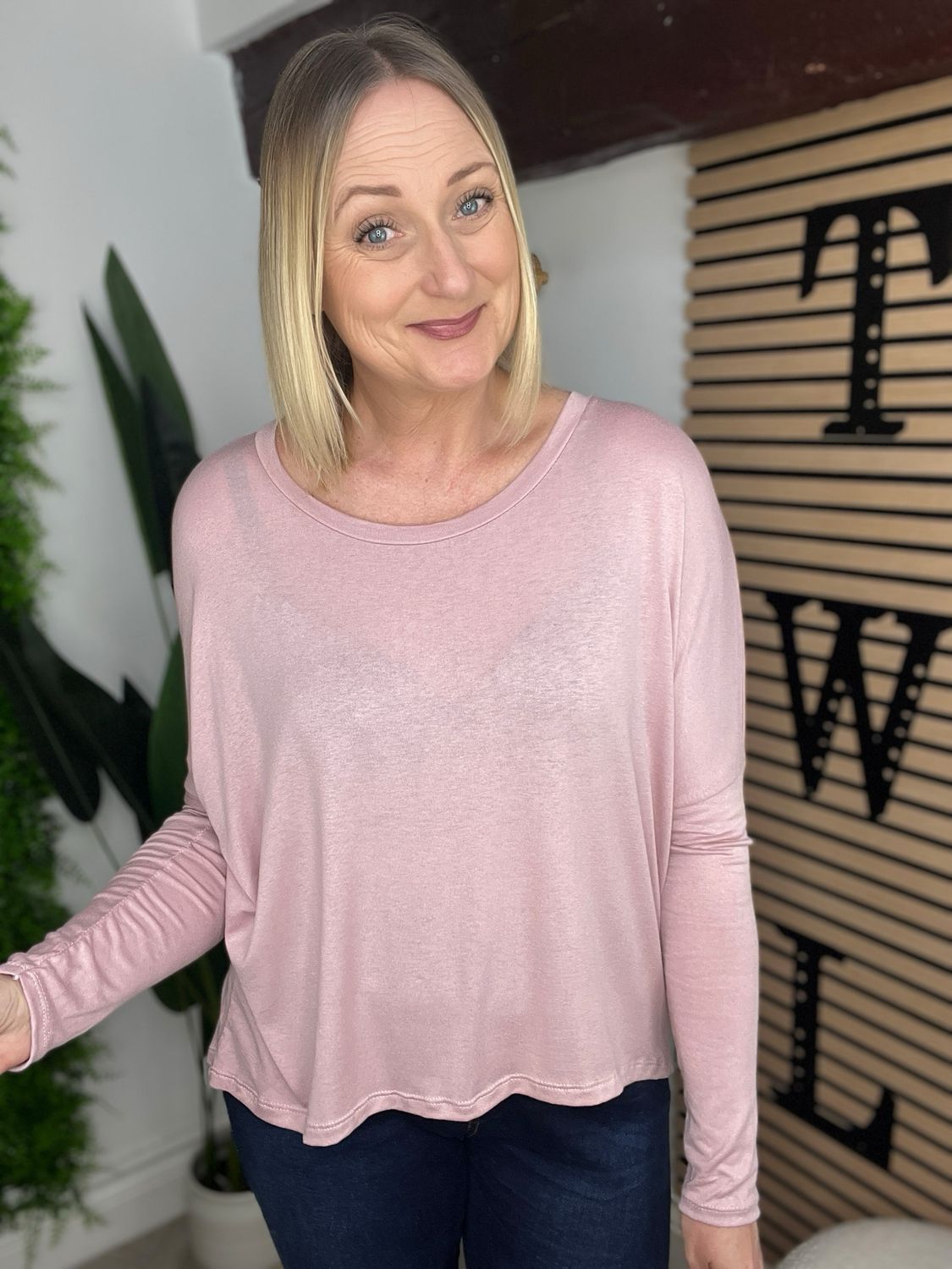 Soft Jersey Base Layer - Rose