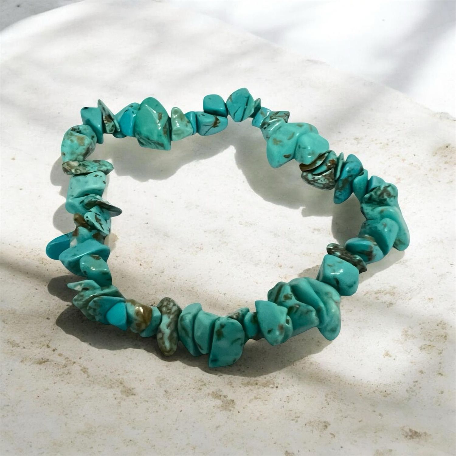 Elasticated Bracelet - Turquoise