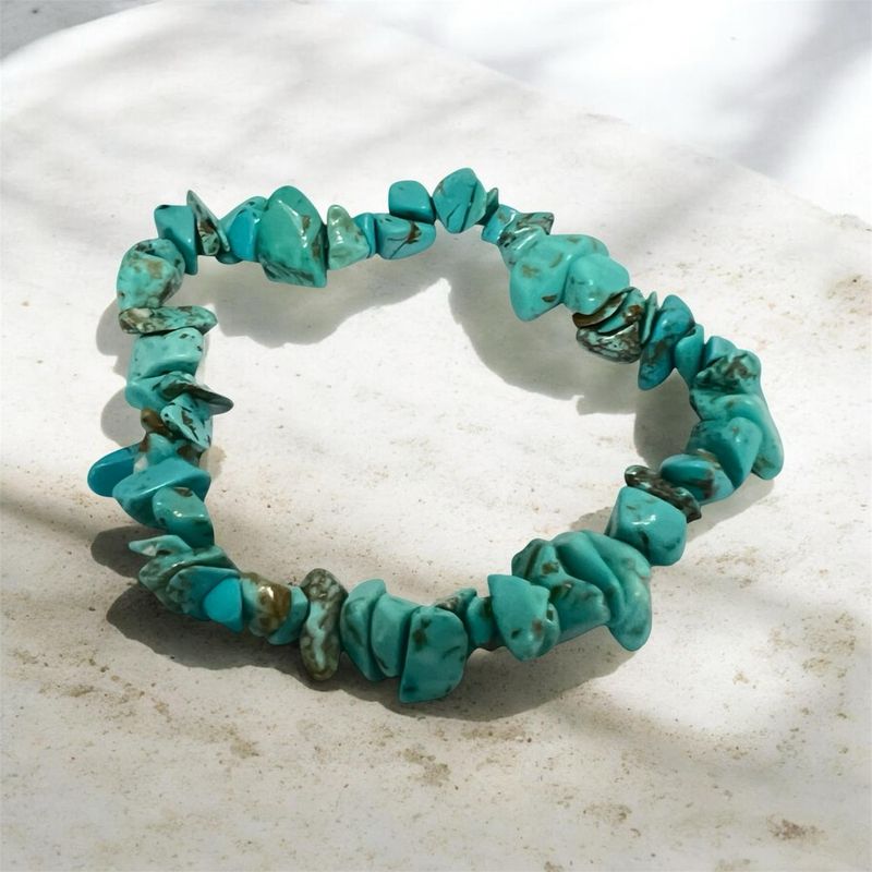 Elasticated Bracelet - Turquoise