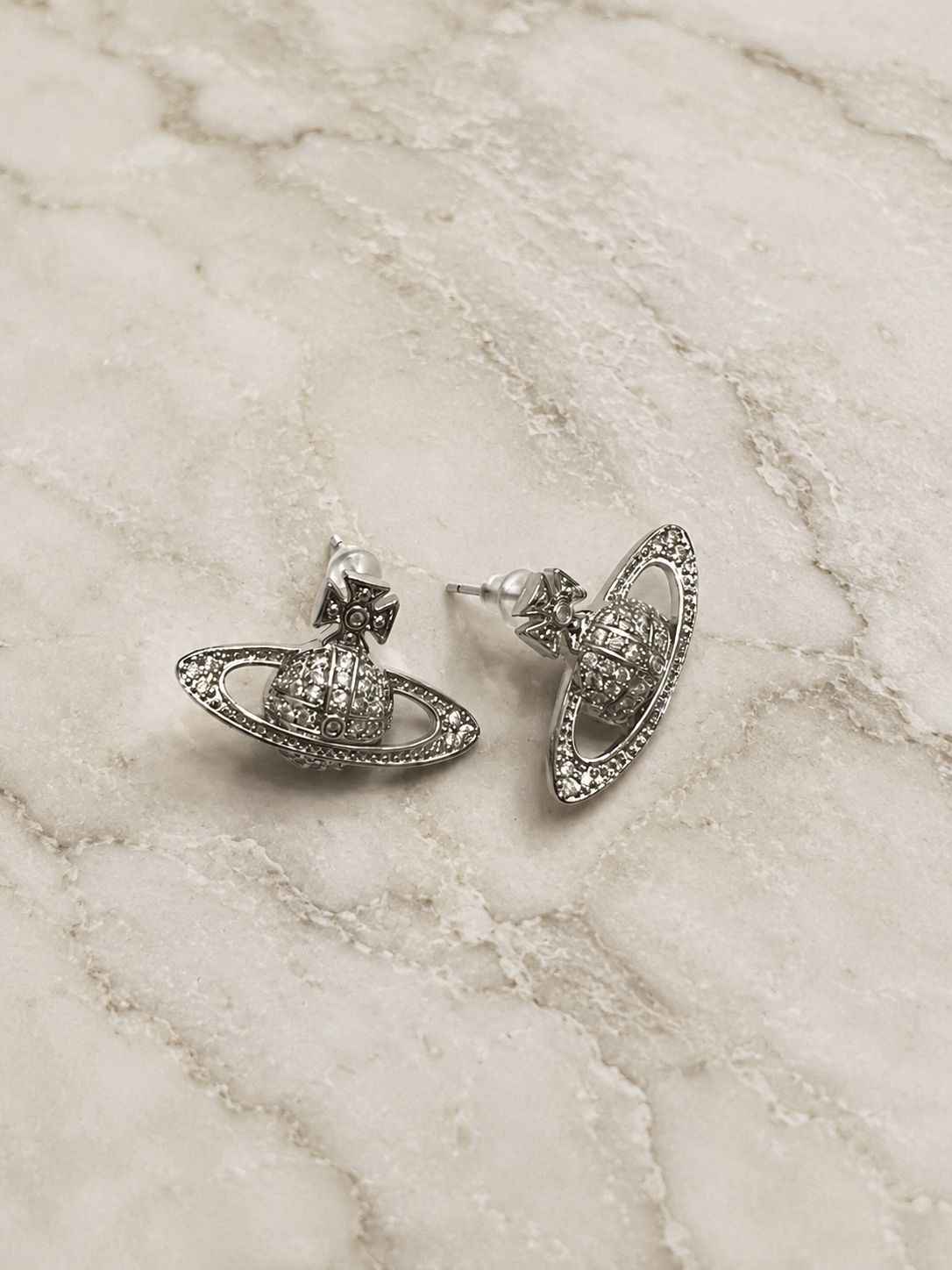Vivienne Earrings - Silver Metal