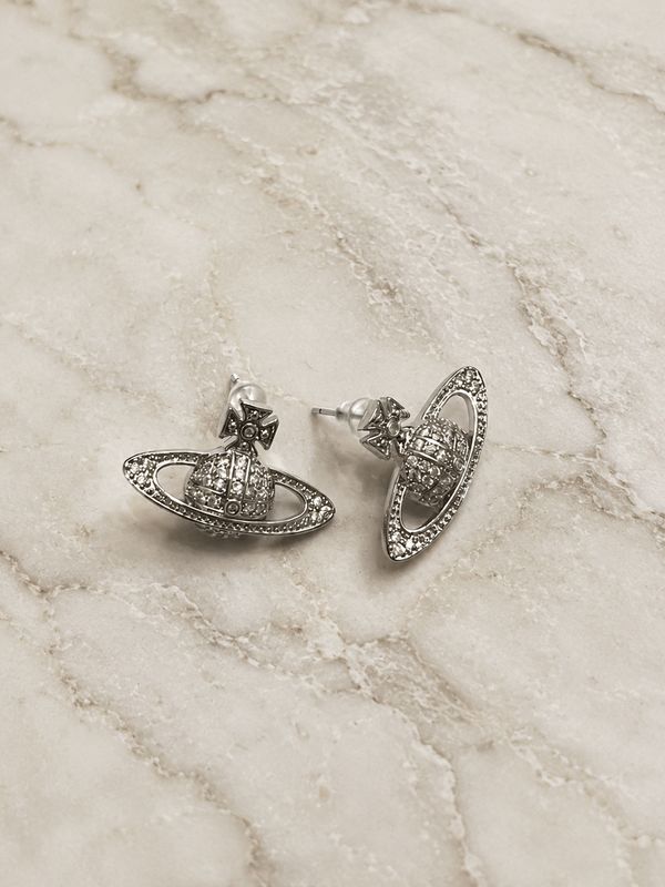 Vivienne Earrings - Silver Metal