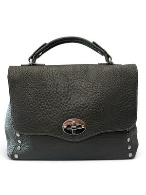 Berry Medium Handbag With Studded Detail - Storm Grey