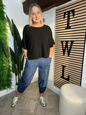 Lola Stretch Denim - Indigo Blue