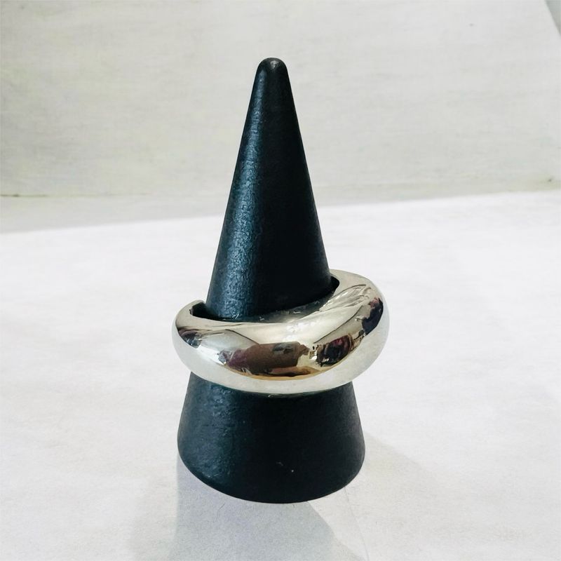 Fashion Ring Adjustable - Silver