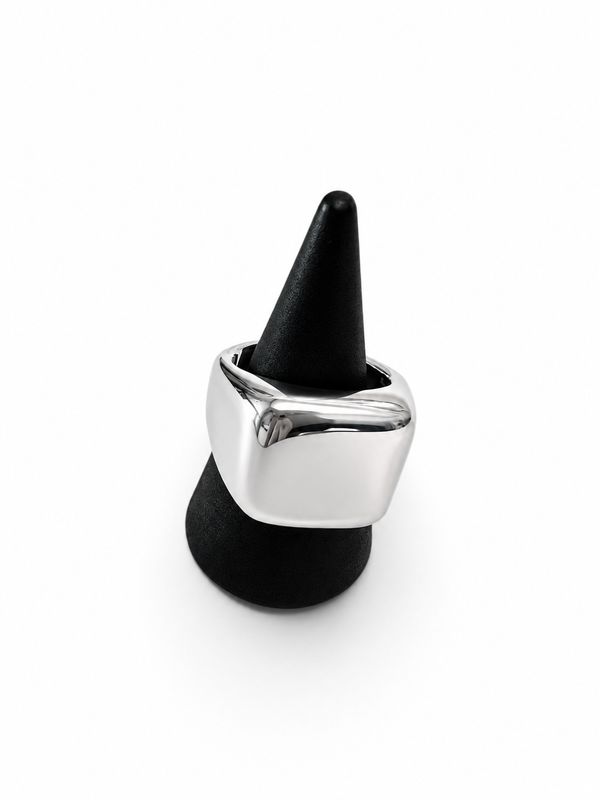 Fashion Ring Adjustable - Silver