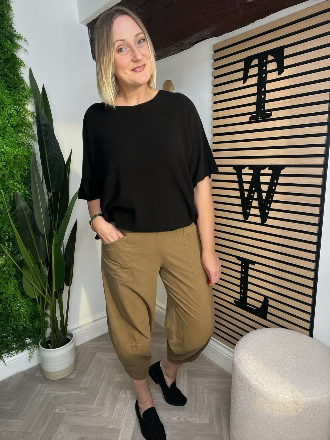 Lola Pin Corduroy - Camel