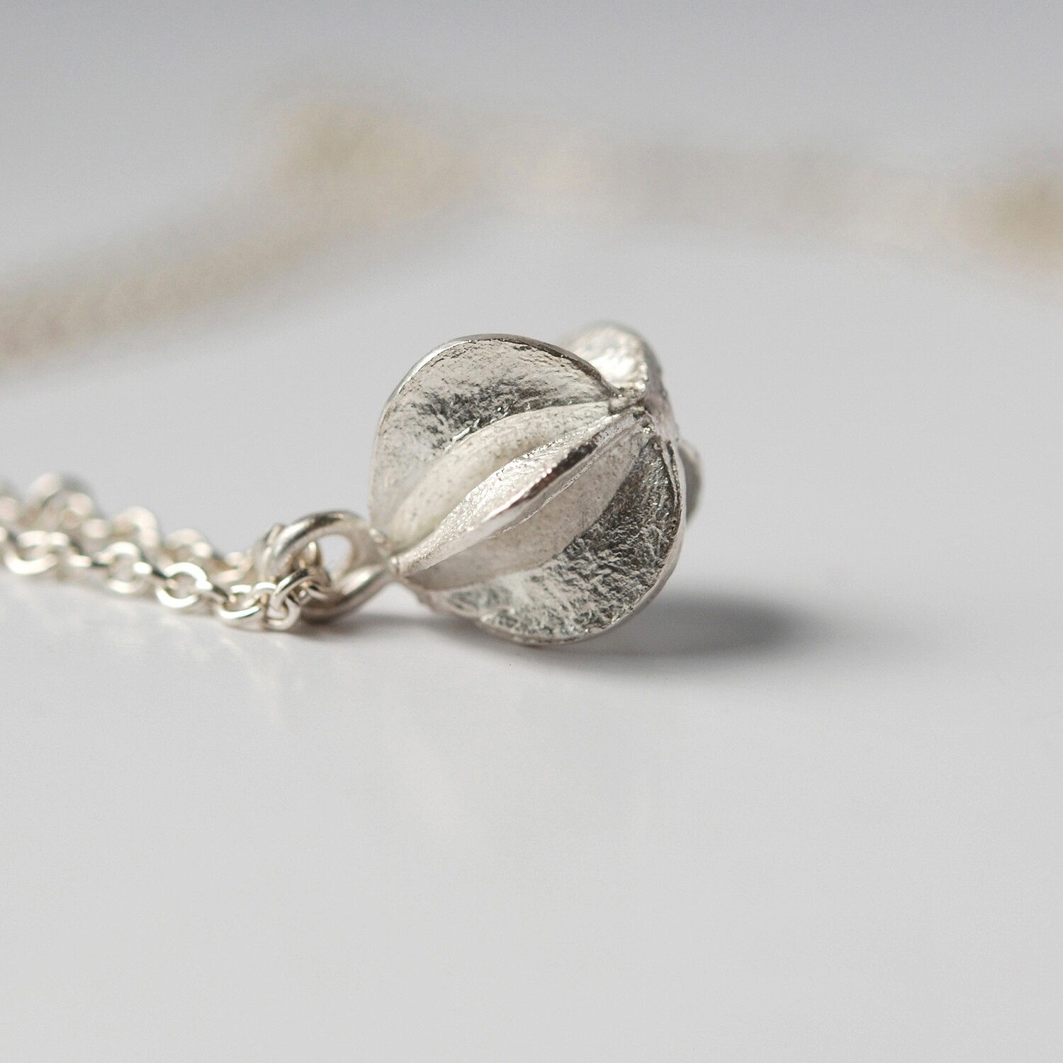 COLLIER GRAINE en argent 925