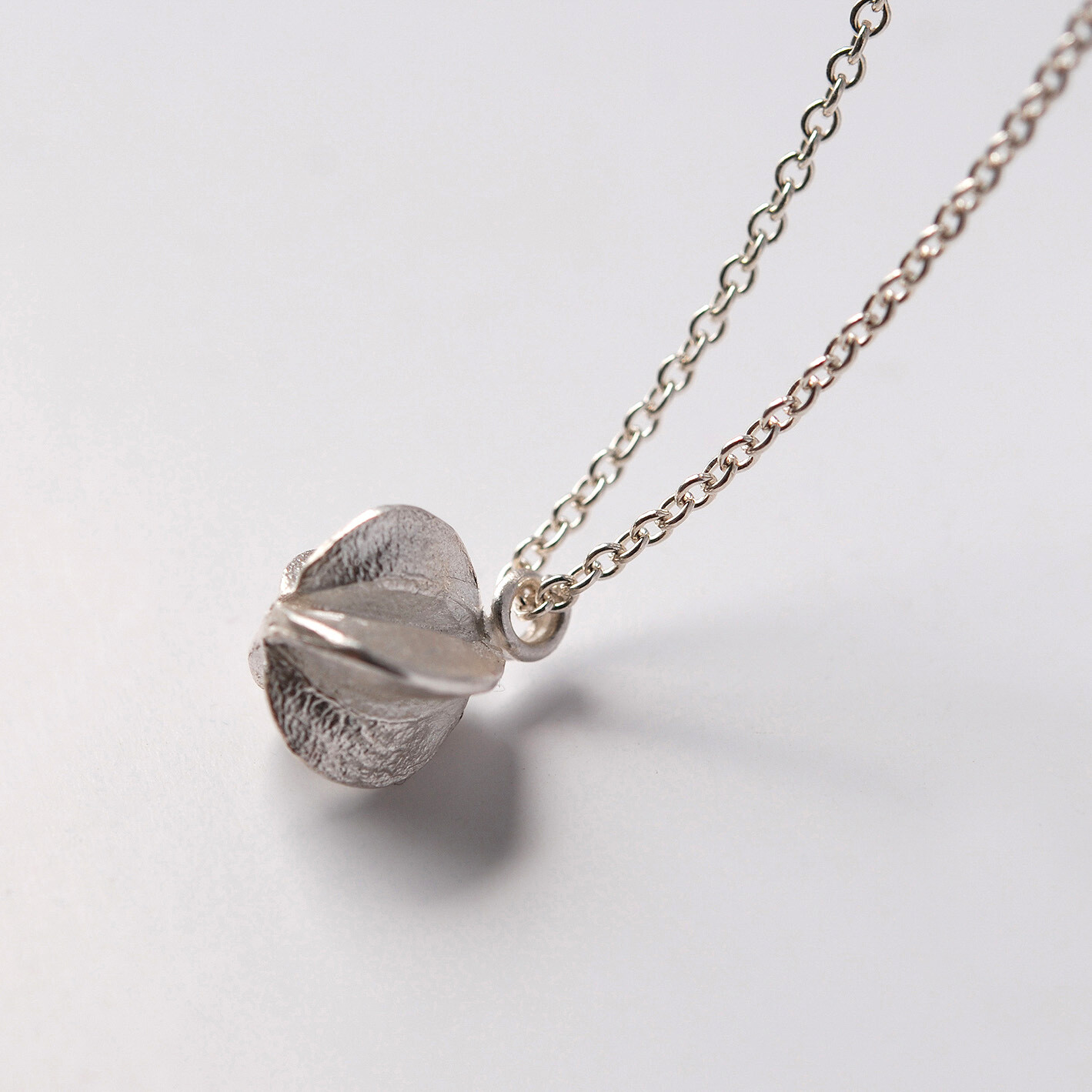 COLLIER GRAINE en argent 925