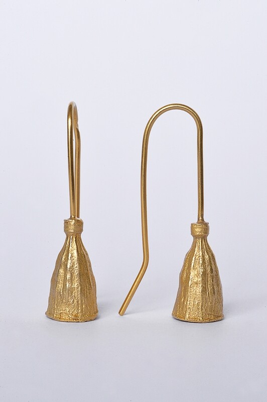 Boucles d&#39;oreilles PAVOTS Plaqué Or