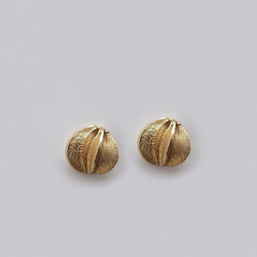 Boucles d’oreilles GRAINE en Argent 925