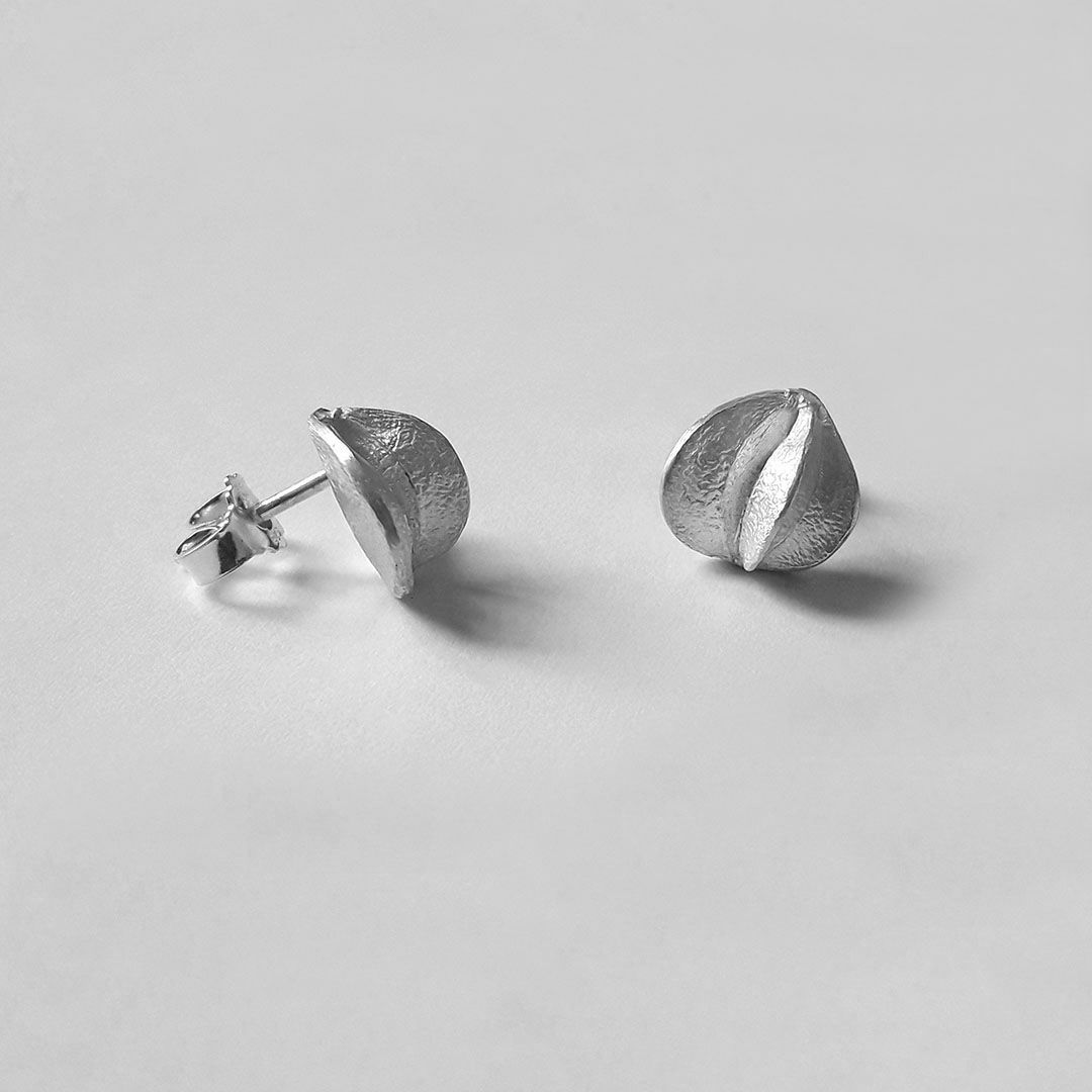 Boucles d’oreilles GRAINE en Argent 925