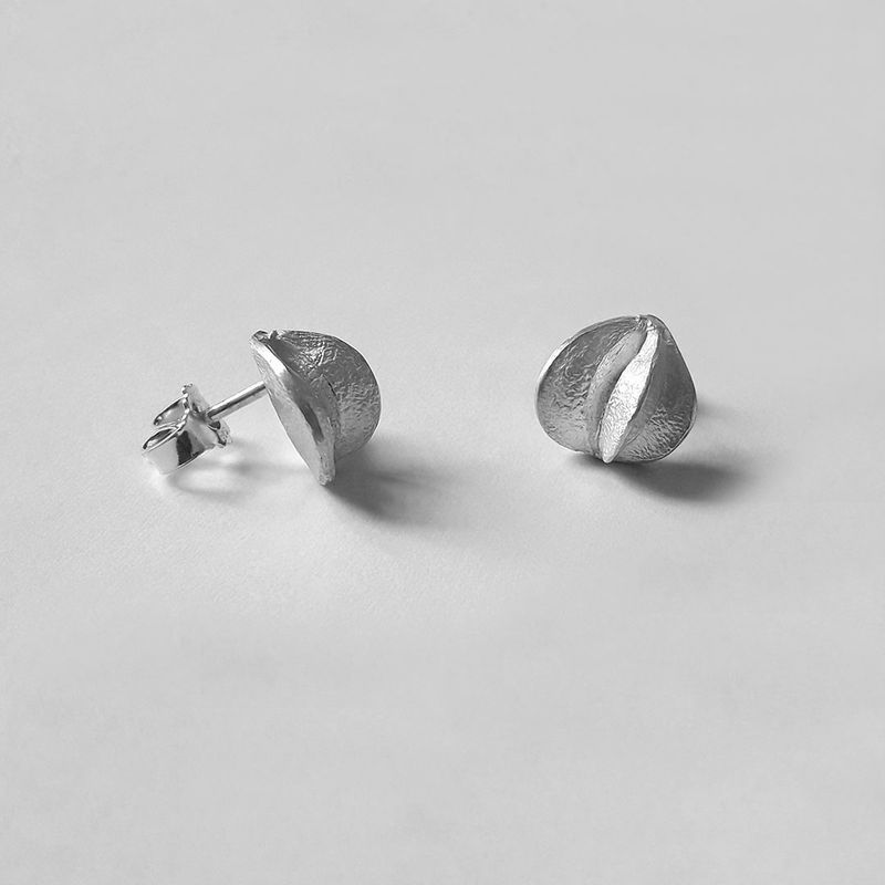 Boucles d’oreilles GRAINE en Argent 925