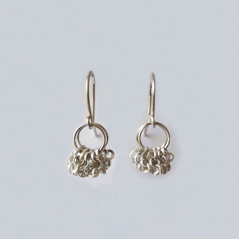 Boucles d’oreilles CHAÎNE – Argent 925