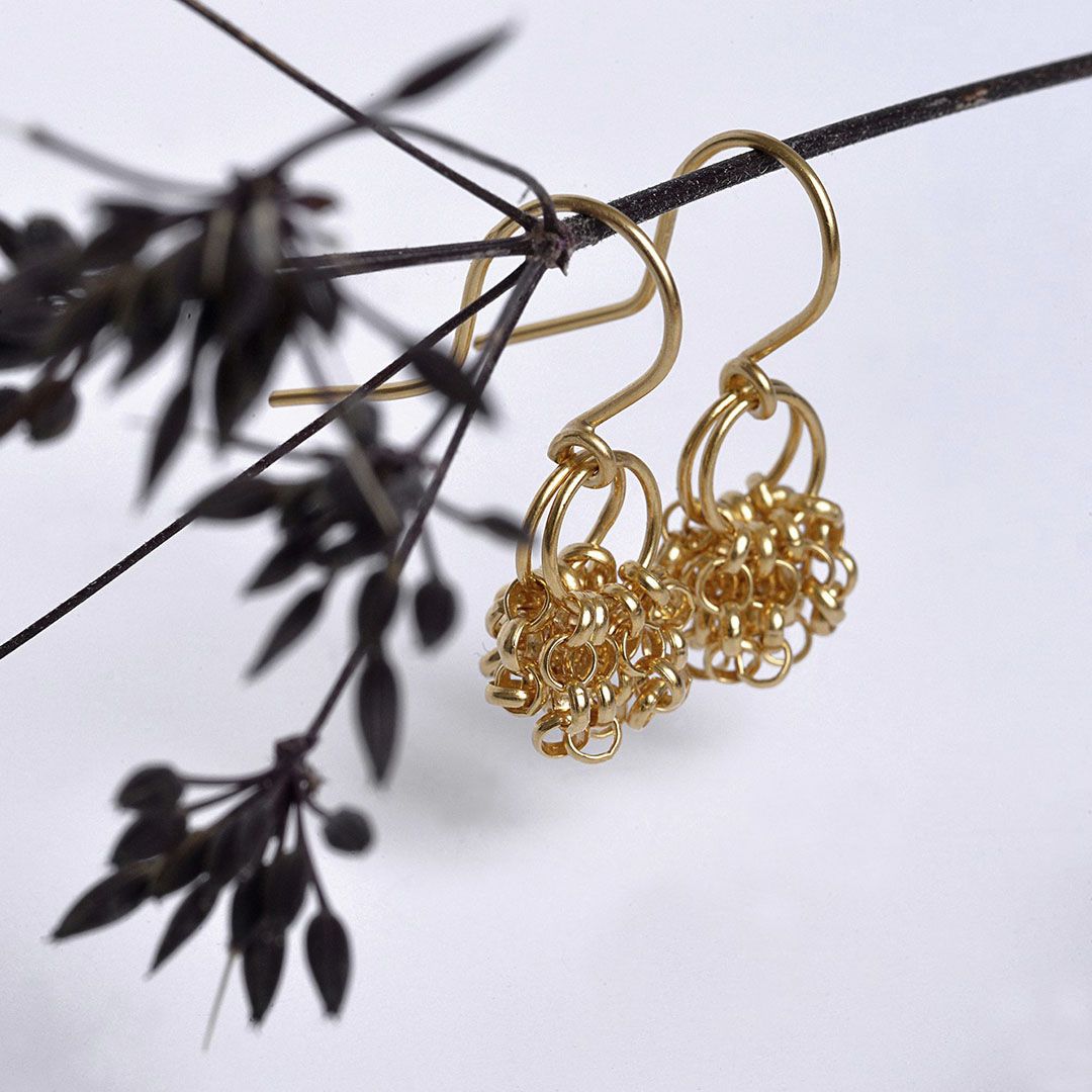 Boucles d’oreilles CHAÎNE – Argent 925