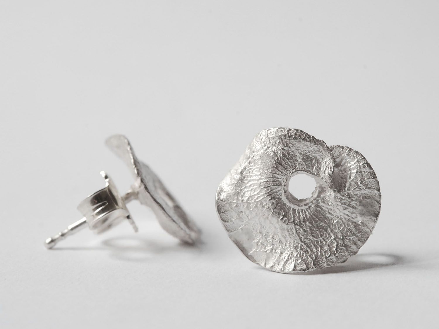 Boucles d’oreilles FEUILLE – Argent 925