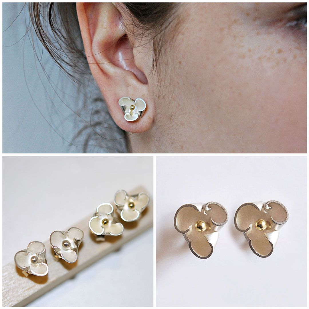 Boucles d’oreilles INÉS - Argent 925