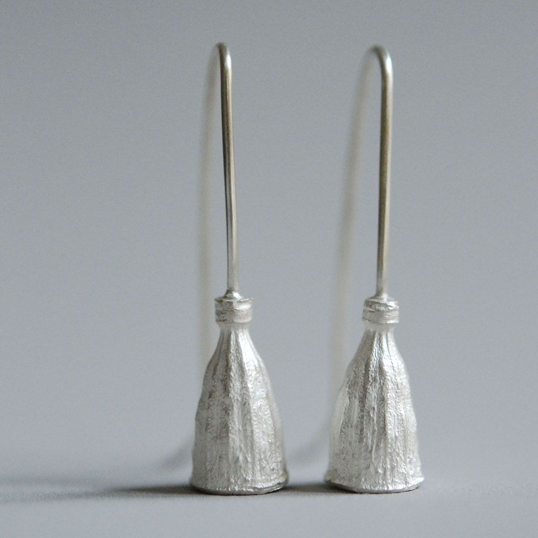 Boucles d’oreilles PAVOT – Argent 925