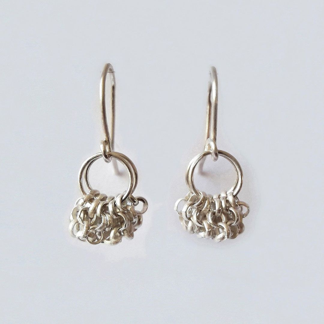 Boucles d’oreilles CHAÎNE – Argent 925