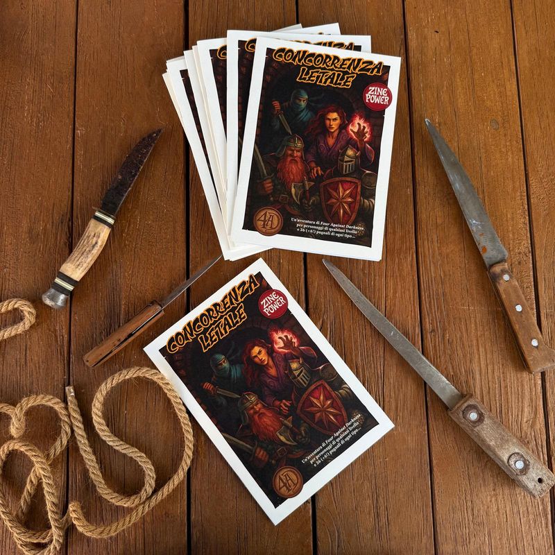 &quot;Concorrenza Letale&quot; BUNDLE (CARTACEO + DIGITALE) - Supplemento in formato fanzine (Giugno 2025)