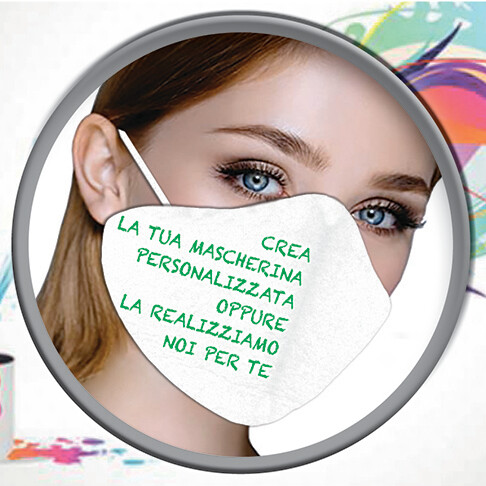 MASCHERINA PERSONALIZZATA CUSTOM
CONF. DA 10 PZ