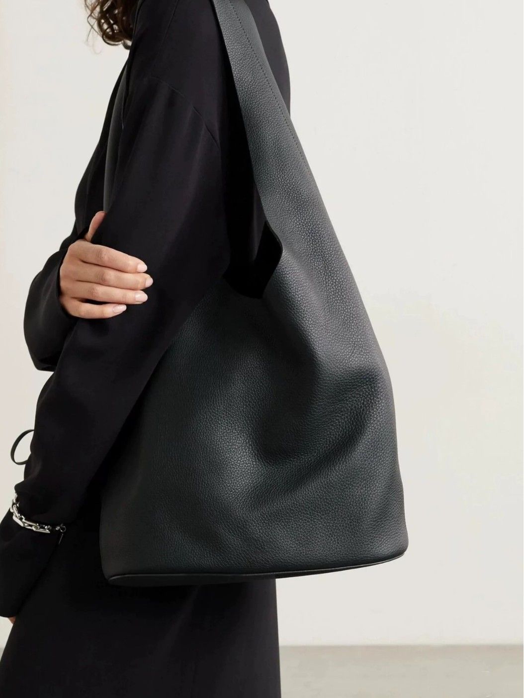 Hobo Leather Bag by Lara Klass