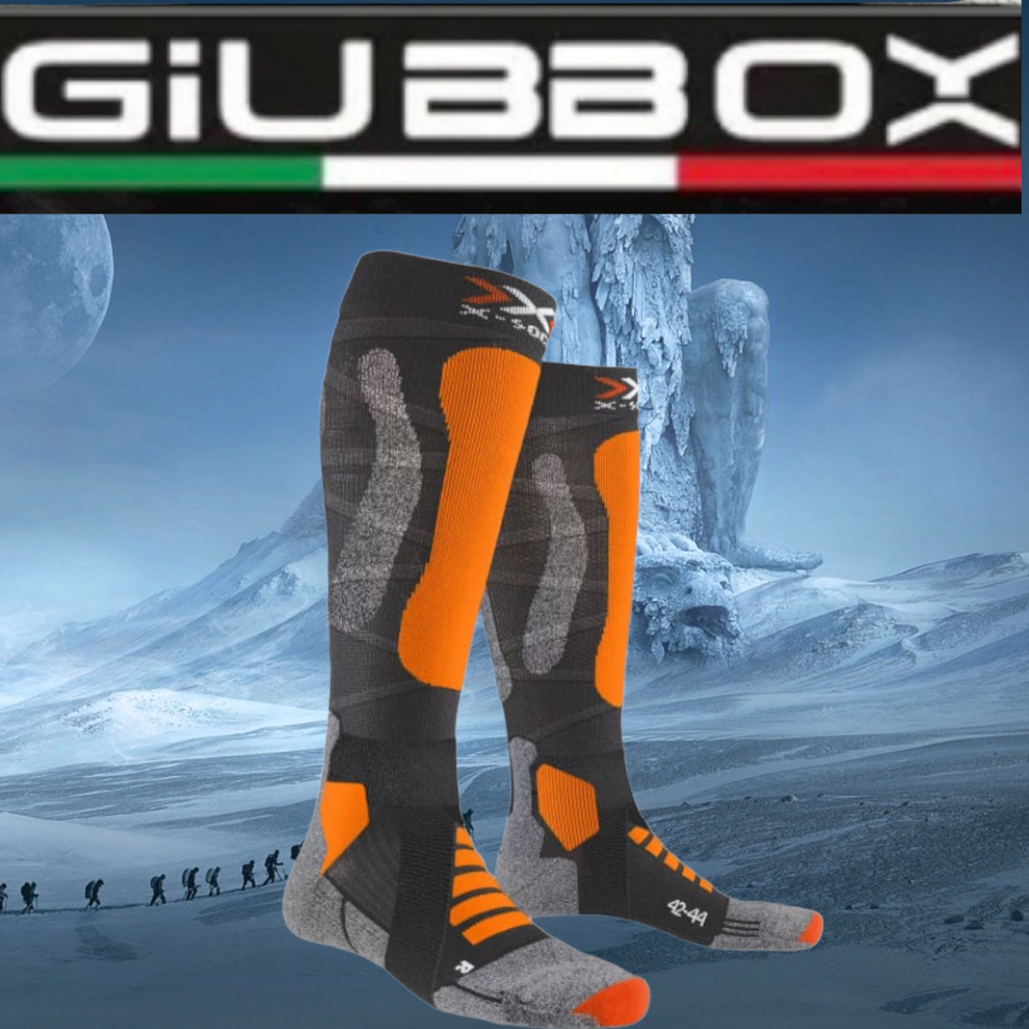 CALZA trekking GIUBBOX SOCKS LUNGA