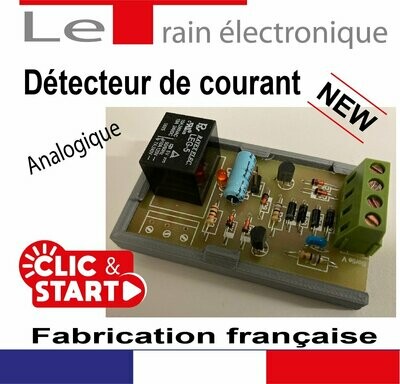 Détecteur de courant pour réseau analogique