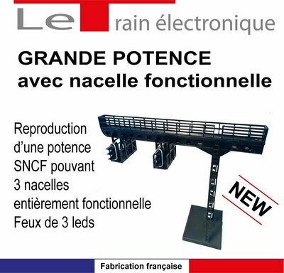 POTENCE JOUEF 1  à 3 NACELLEs