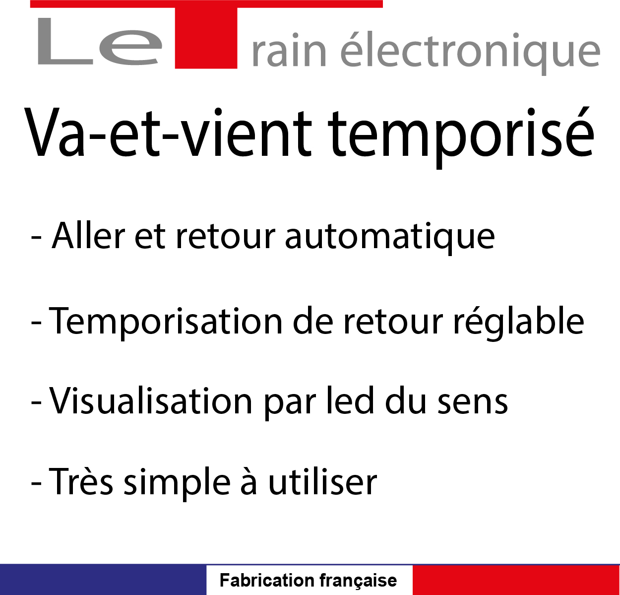 Va-et-Vient temporisé pour gare