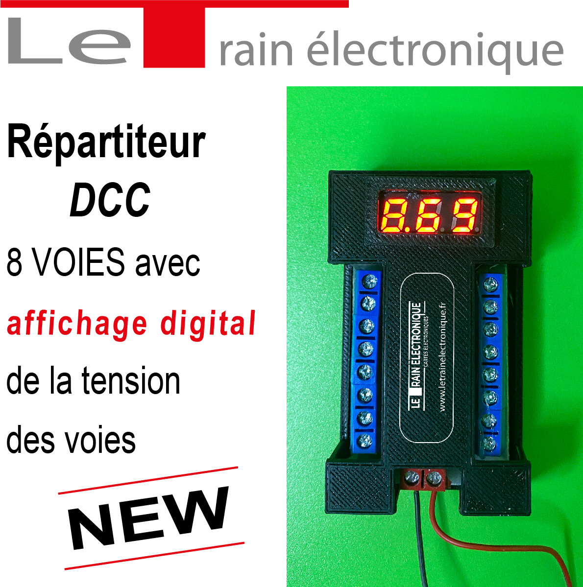 Répartiteur de puissance Analogique OU DCC  pour les voies