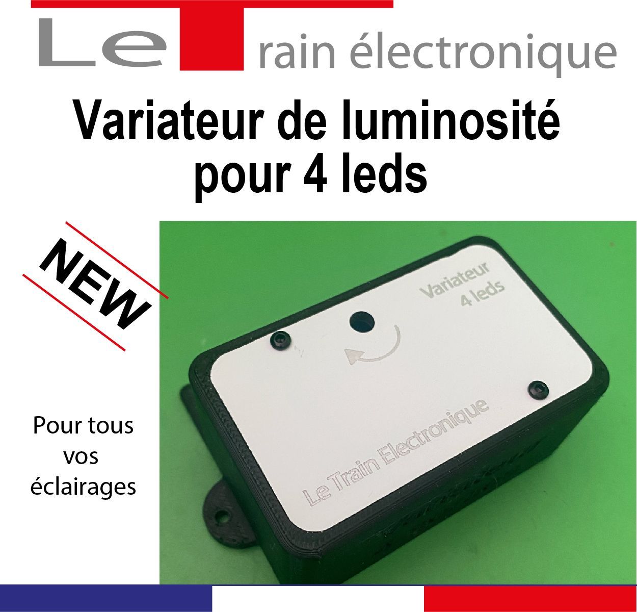 Variateur de luminosité pour éclairage ferroviaire