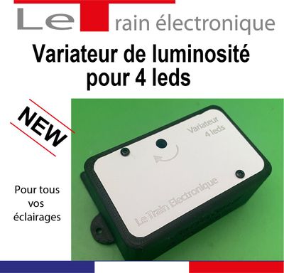 Variateur de luminosité pour éclairage ferroviaire