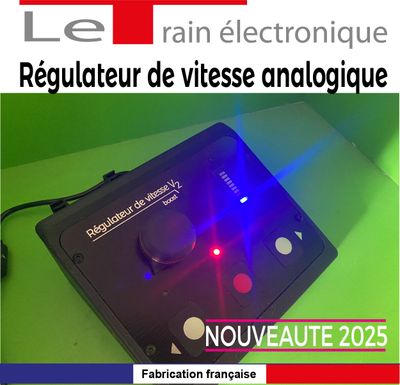 Régulateur de vitesse pour trains en modélisme analogique